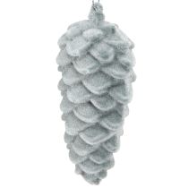 položky Dekorativní šišky šedé flekaté 11,5 cm 6 ks
