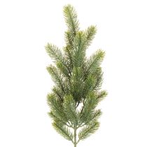 položky Umělá jedlová větvička, dekorativní větev, umělá jako vánoční dekorace, 65 cm, 3 kusy