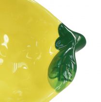 položky Tapas misky keramická citronová dekorace na stůl 28,5cm V4cm