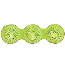 položky Keramická miska s motivem kiwi, letní dekorace pro stylové servírování tapas a občerstvení, 30 cm