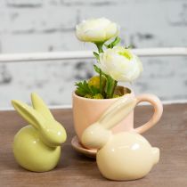 položky Kávový hrnek, dekorativní dekorace na stůl pro stylový design místnosti s rostlinami, 11 cm, 3 kusy
