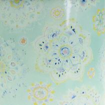 položky Dekorativní hrneček květináč mandala smaltovaný Ø13cm V12cm