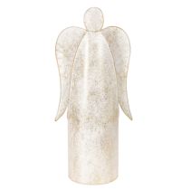 položky Svícen ve tvaru figurky anděla, zlatý, na dekoraci stolu, 50 cm