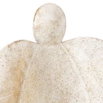 položky Svícen ve tvaru figurky anděla, zlatý, na dekoraci stolu, 50 cm