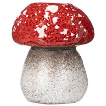 položky Dekorativní houba, muchomůrka, svíčka na čajovou svíčku jako dekorace na stůl, 9 cm