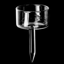 položky Stojan na čajovou svíčku skleněná zátka na čajovou svíčku čirá Ø4,5cm V8cm 8 ks