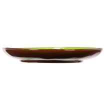položky Kulaté keramické talíře s motivem kiwi, vhodné na jídelní stůl nebo do kuchyně, 16 cm, 2 kusy