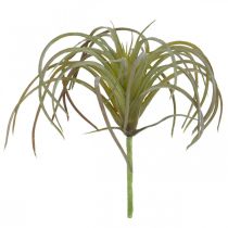 Tillandsia umělá k nalepování zelenofialová umělá rostlina 13cm