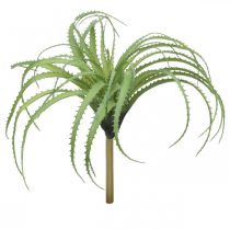 Aloe umělá zelená umělá rostlina na zapíchnutí zelená rostlina 38Øcm