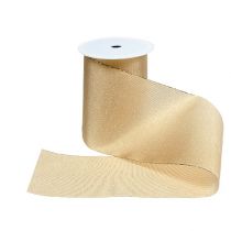 Závěs stolu světle zlatý 10cm 15m