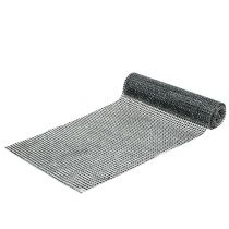 Běh na stůl s flitry stříbrný Š25cm D228cm