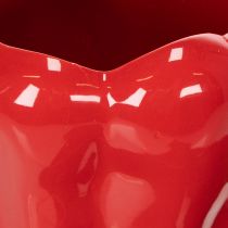 položky Keramický květináč Paprika pro moderní kuchyňskou výzdobu, vhodný do jakéhokoli interiéru, 13 cm, 2 kusy