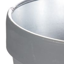 položky Květináč s motivem sedmikrásek pro stylový interiérový design, 11 cm, 4 kusy