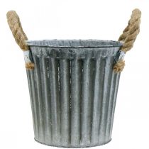 položky Kovový květináč, dekorativní květináč s uchy, květináč, květináč Ø16,5 cm