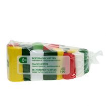 položky Cup sleeve krep jako sada 95/115/135mm 150ks