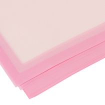 položky Transmatt růžová vlhkoodolná květinářská fólie 57 cm, řezaná na míru na kytice, 20 ks
