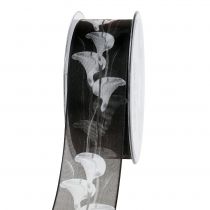 položky Smuteční stuha černá s Calla 40mm 15m