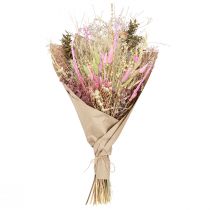 položky Kytice ze sušených květin růžovozelená Lagurus eucalyptus 150g