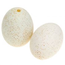 Krůtí vejce natur 6,5cm 10ks