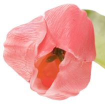 položky Vysoce kvalitní tulipánový květ jako realistická replika do stolních váz, 21 cm, 6 kusů