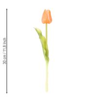 položky Umělé tulipány pro jarní dekoraci, obývací pokoj a kuchyň, s realistickým vzhledem, 30 cm, 7 kusů