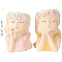 položky Květináč Ceramic Dreaming Girl Assorted H19,5cm 2ks