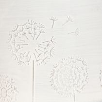 položky Květináč Pampeliška Bílý Ø9,5cm V11cm