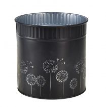 položky Květináč Pampeliška černý Ø12,5cm V14cm