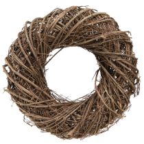 položky Jilmový věnec ozdobný věnec přírodní hnědý Ø23–25cm V6,5cm 2ks