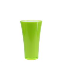 položky Váza “Fizzy” Ø14,6cm V21cm jablkově zelená 1 ks