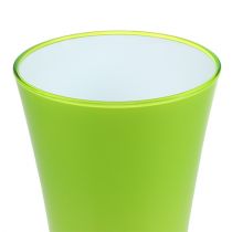 položky Váza “Fizzy” Ø14,6cm V21cm jablkově zelená 1 ks