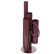 položky Štíhlá, moderní váza pro elegantní dekoraci stolu; exkluzivní dekorativní váza s výrazným designem; 31 cm