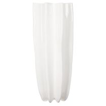 položky Váza na květiny s vroubkovanou moderní dekorativní vázou 38 cm