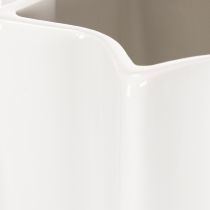 položky Váza na květiny s vroubkovanou moderní dekorativní vázou 38 cm