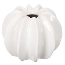 položky Dekorativní váza s dýní, lesklá, podzimní dekorace do obývacího pokoje, 19 cm