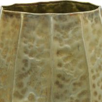 Dekorativní váza kovová váza vintage mosaz Ø43/30cm sada 2 ks