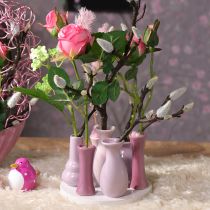 položky Sada keramických váz, dekorativní prvek do obývacího pokoje, moderní, 14 cm