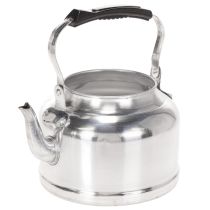 položky Dekorativní konvice/květináč, kov se zinkovým vzhledem, Ø19 cm, V15 cm
