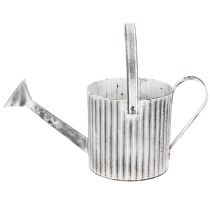 položky Vintage květináč Ø17cm, dekorativní konev na zalévání, kovový květináč ve stylu shabby chic