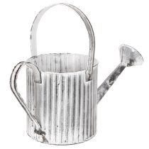 položky Vintage květináč Ø17cm, dekorativní konev na zalévání, kovový květináč ve stylu shabby chic