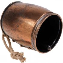 položky Deco věšák deco zvonek kovový měď vintage Ø13,5cm 49cm