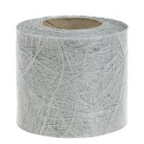 položky Fleece 8cm 25m stříbrná