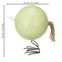 položky Dekorativní figurky kuřátek jako veselý poutač na jaro a Velikonoce, 12 cm, 3 kusy