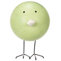 položky Dekorativní figurky kuřátek s kulatým designem pro lehké a hravé akcenty, 9,5 cm, 3 kusy