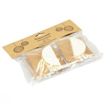 položky Medové koule medové koule Vánoční bílé třpytky Ø7cm 4ks