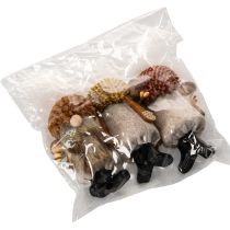 položky Figurka trpaslíka s vousy a špičatým kloboukem, 10 cm, 3 díly