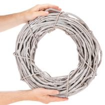 položky Věnec z vrbového proutí, věnec z obílených větví, 40 cm