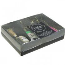 položky Vánoční přívěsek láhev Vánoční ozdoba na stromeček 7cm, 4ks