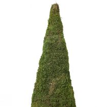 položky Vánoční ozdoba na stromek z mechu v zelené přírodní Ø25cm H70cm