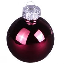 položky Vánoční koule ze skla Berry Mix Ø7,5cm 12 ks